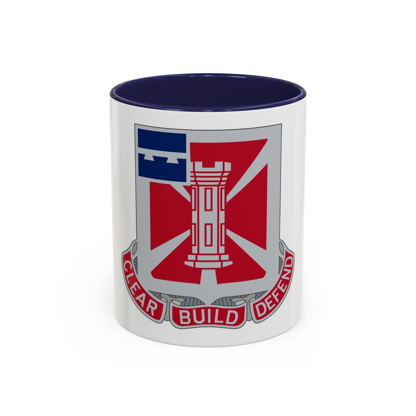 363 Engineer Battalion (U.S. Army) Accent Coffee Mug