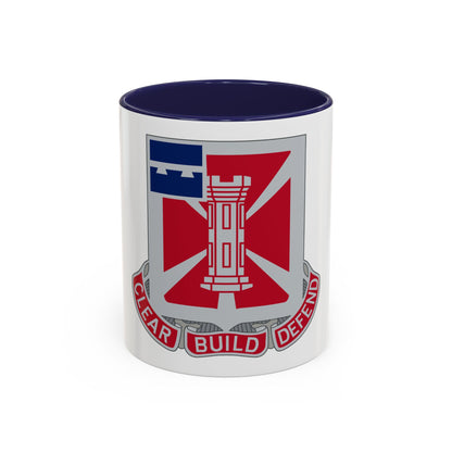 363 Engineer Battalion (U.S. Army) Accent Coffee Mug