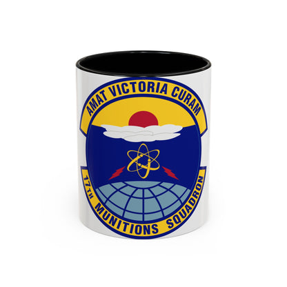 17th Munitions Squadron (U.S. Air Force) Accent Coffee Mug