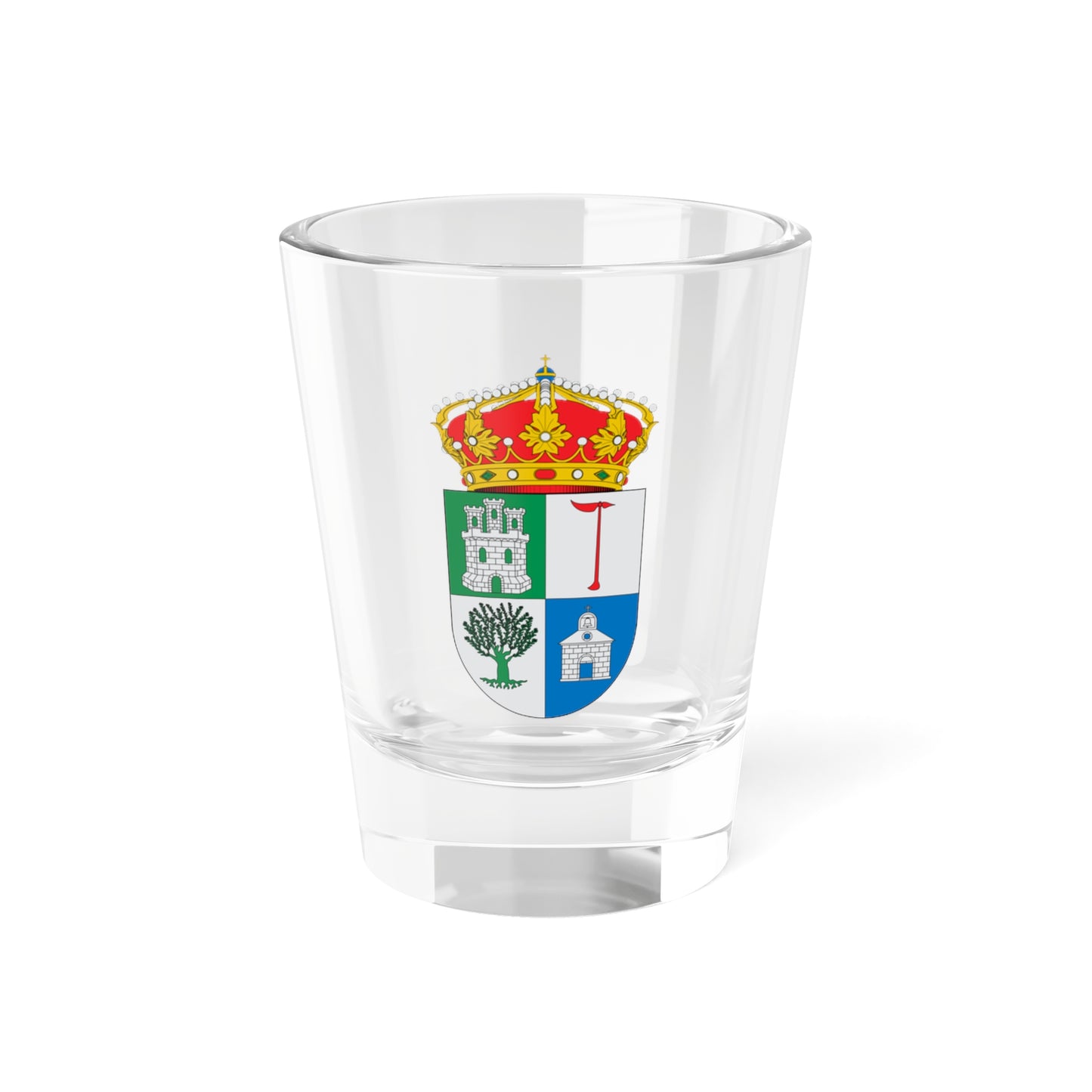 Escudo de Montejícar (Spain) (Coat of Arms) Shot Glass 1.5oz