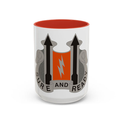 11 Signal Battalion (U.S. Army) Accent Coffee Mug