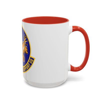 318th Operations Support Squadron (U.S. Air Force) Accent Coffee Mug