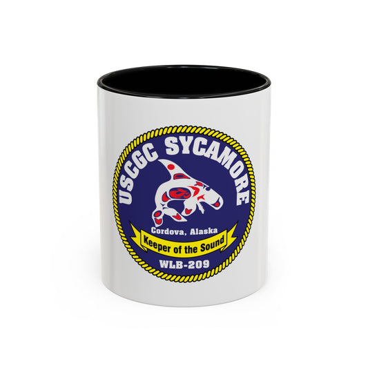USCGC Sycamore WLB 209 (U.S. Coast Guard) Accent Coffee Mug