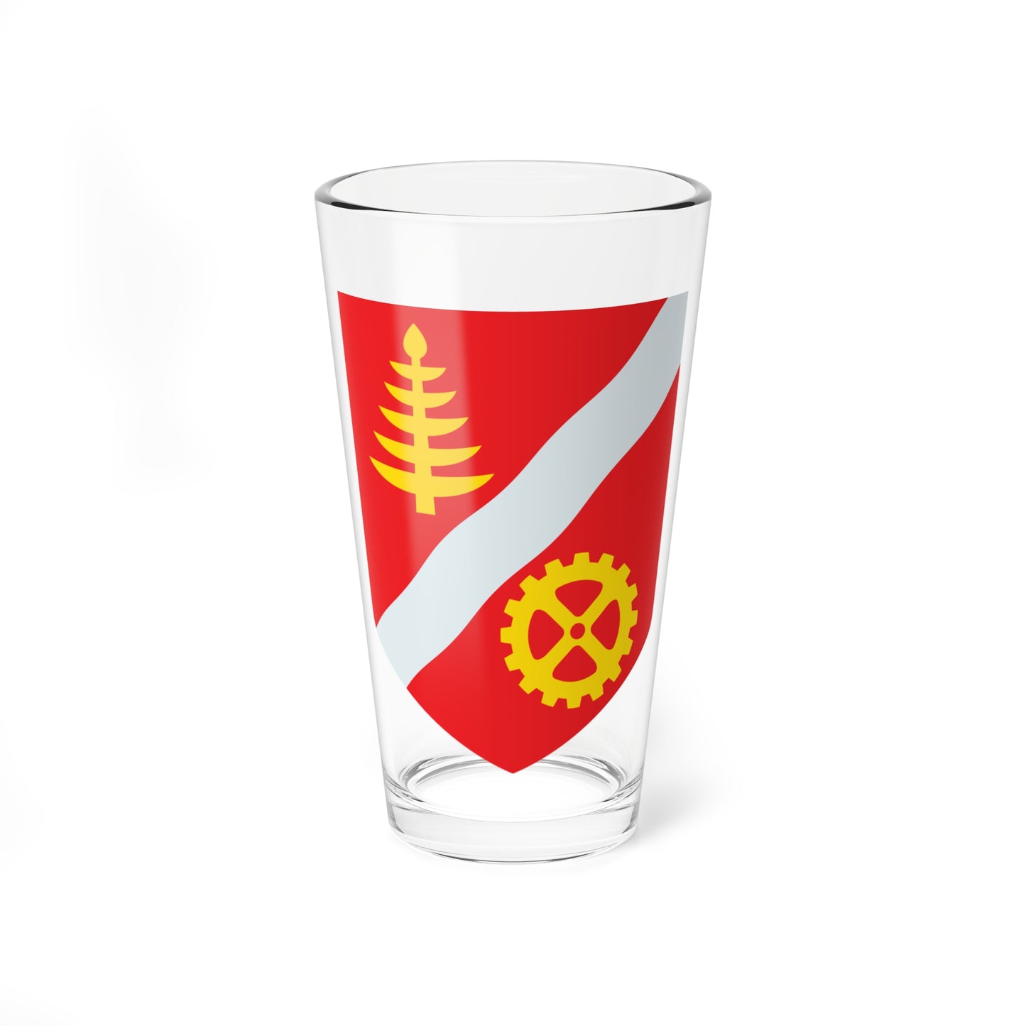 Valkeakoski.vaakuna (Finland) (Coat of Arms) Pint Glass 16oz