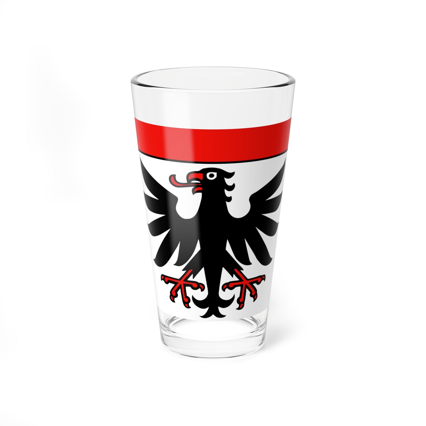 CHE Aarau Flag (Switzerland) Pint Glass 16oz