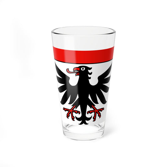 CHE Aarau Flag (Switzerland) Pint Glass 16oz