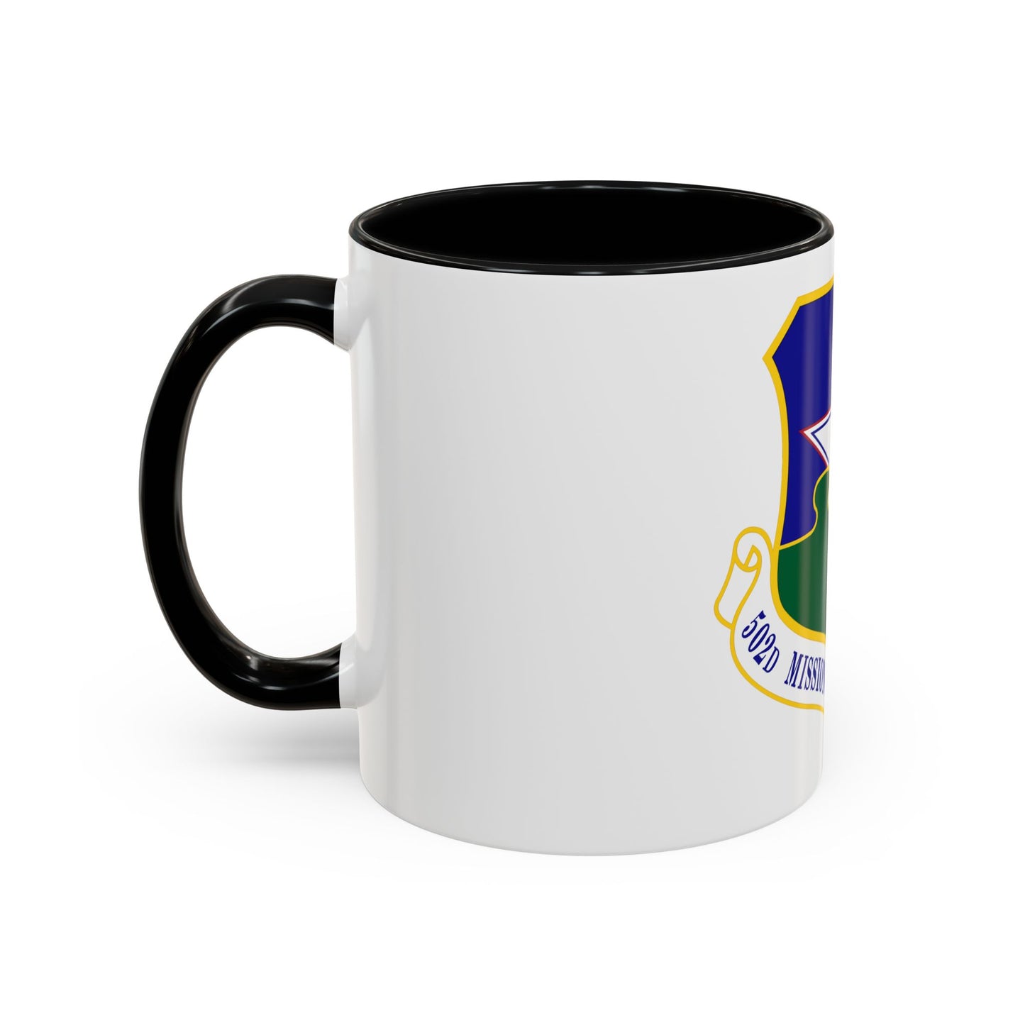 502d Mission Support Group (U.S. Air Force) Accent Coffee Mug