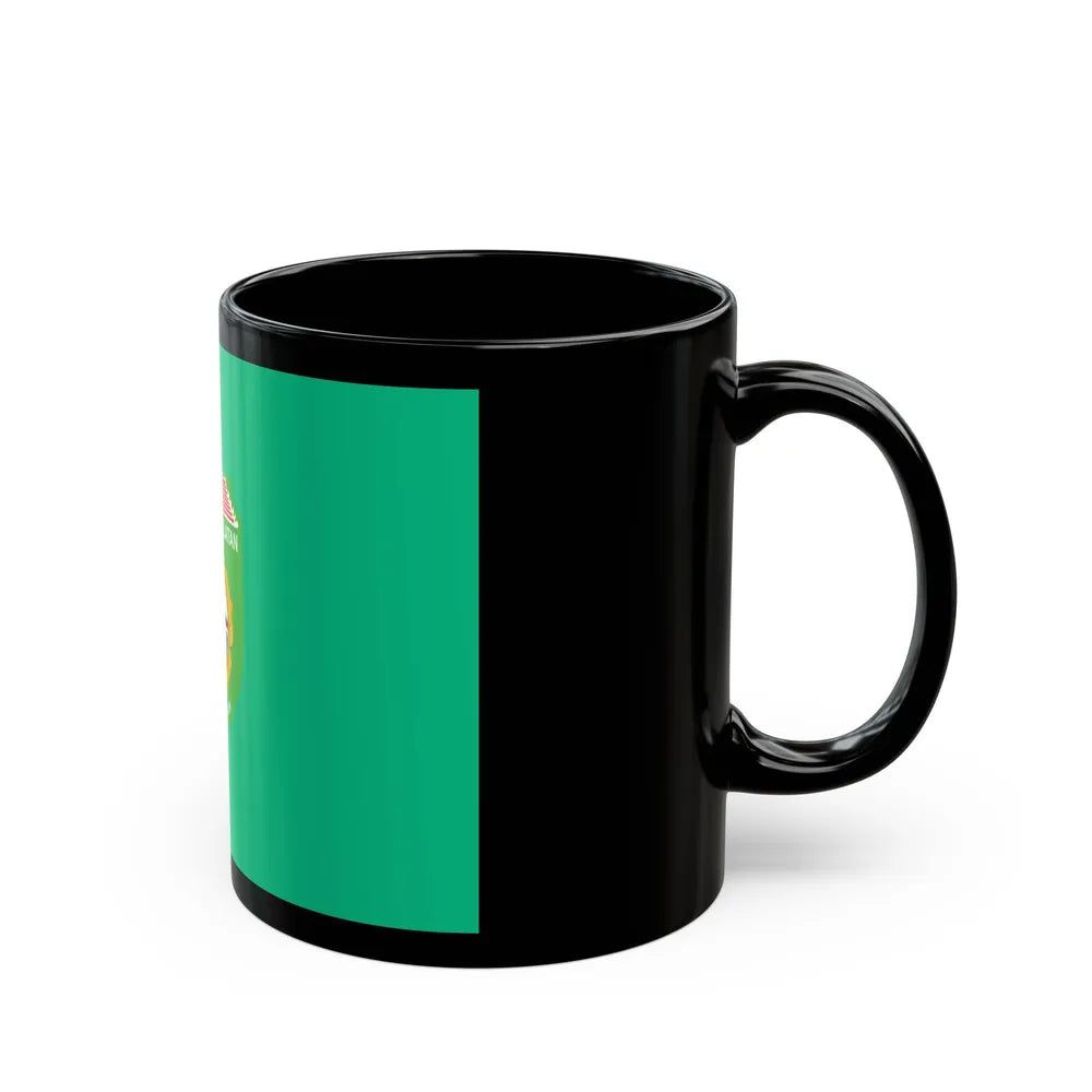 Flag of South Sumatra Indonesia - Black Coffee Mug-Go Mug Yourself