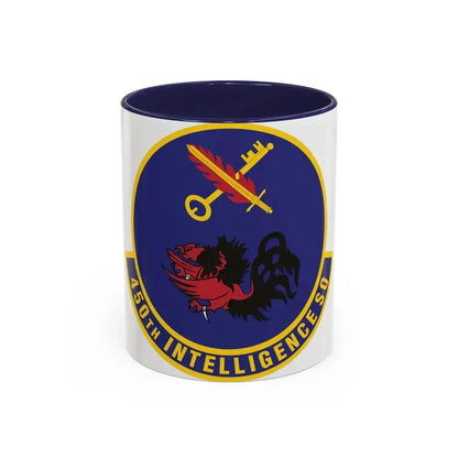 450th Intelligence Squadron (U.S. Air Force) Accent Coffee Mug 11oz Navy - Go Mug Yourself
