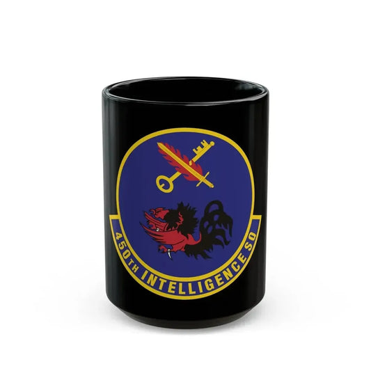 450th Intelligence Squadron (U.S. Air Force) Black Coffee Mug 15oz - Go Mug Yourself