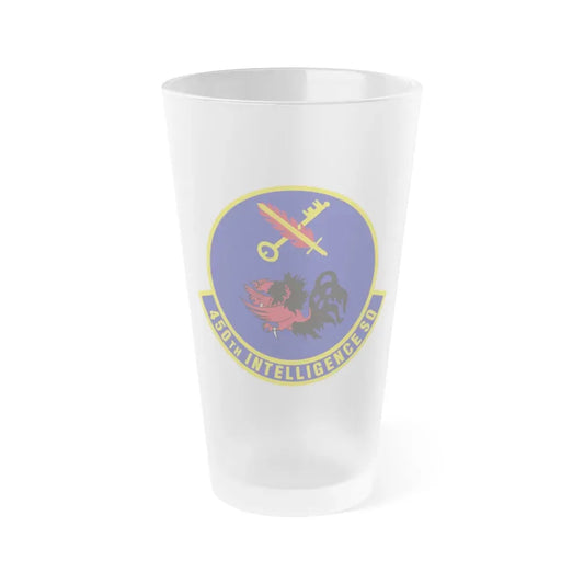 450th Intelligence Squadron (U.S. Air Force) Frosted Pint Glass 16oz Default Title - Go Mug Yourself