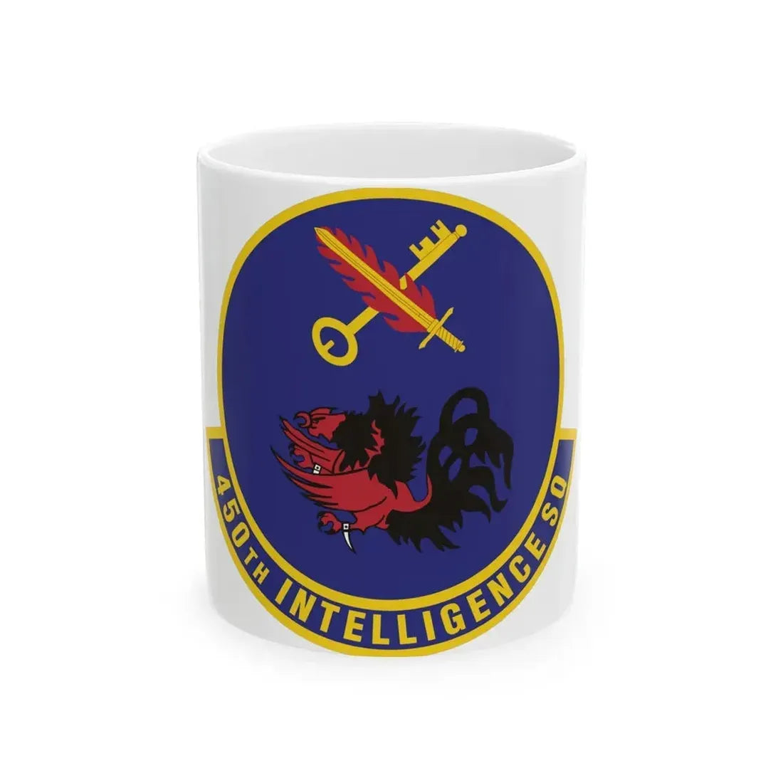 450th Intelligence Squadron (U.S. Air Force) White Coffee Mug 11oz - Go Mug Yourself
