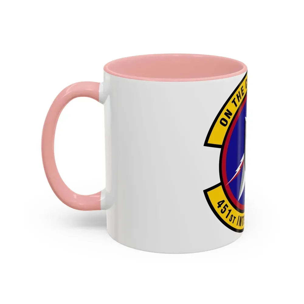 451 Intelligence Squadron ACC (U.S. Air Force) Accent Coffee Mug - Go Mug Yourself