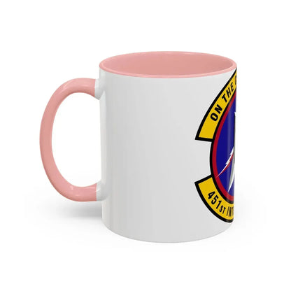 451 Intelligence Squadron ACC (U.S. Air Force) Accent Coffee Mug - Go Mug Yourself