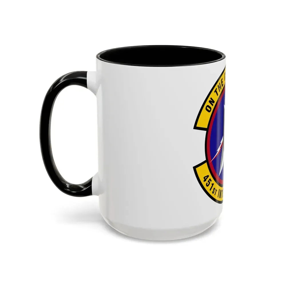 451 Intelligence Squadron ACC (U.S. Air Force) Accent Coffee Mug - Go Mug Yourself