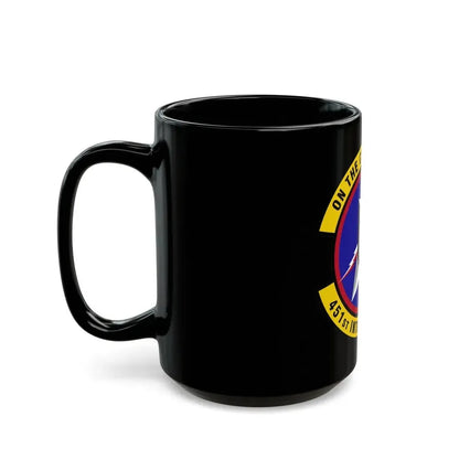 451 Intelligence Squadron ACC (U.S. Air Force) Black Coffee Mug - Go Mug Yourself