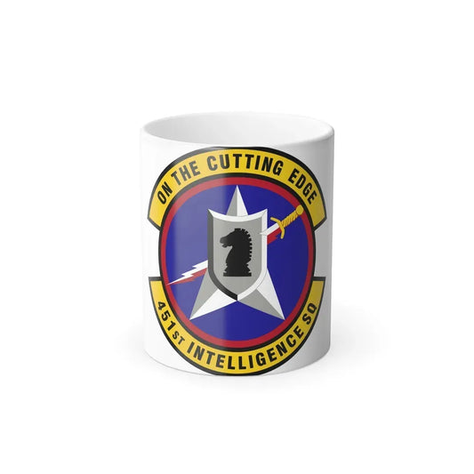 451 Intelligence Squadron ACC (U.S. Air Force) Color Changing Coffee Mug 11oz - Go Mug Yourself