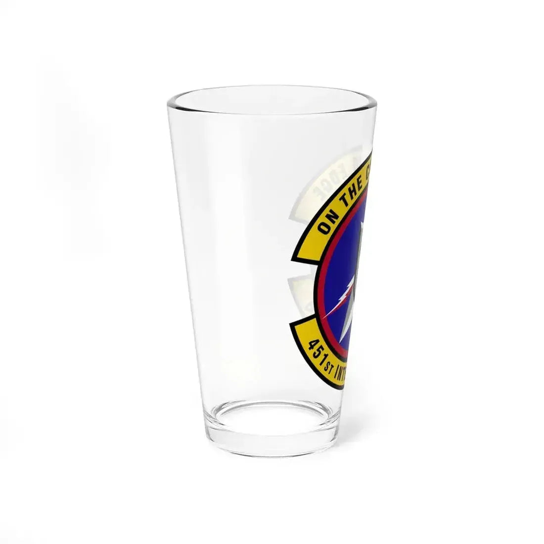 451 Intelligence Squadron ACC (U.S. Air Force) Pint Glass 16oz - Go Mug Yourself