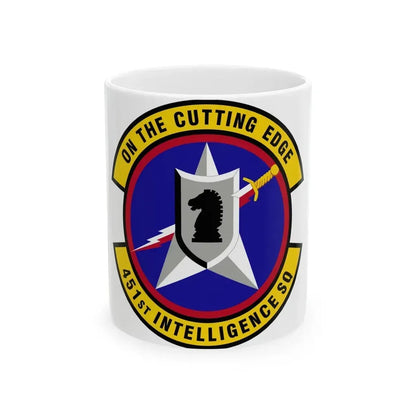 451 Intelligence Squadron ACC (U.S. Air Force) White Coffee Mug 11oz - Go Mug Yourself