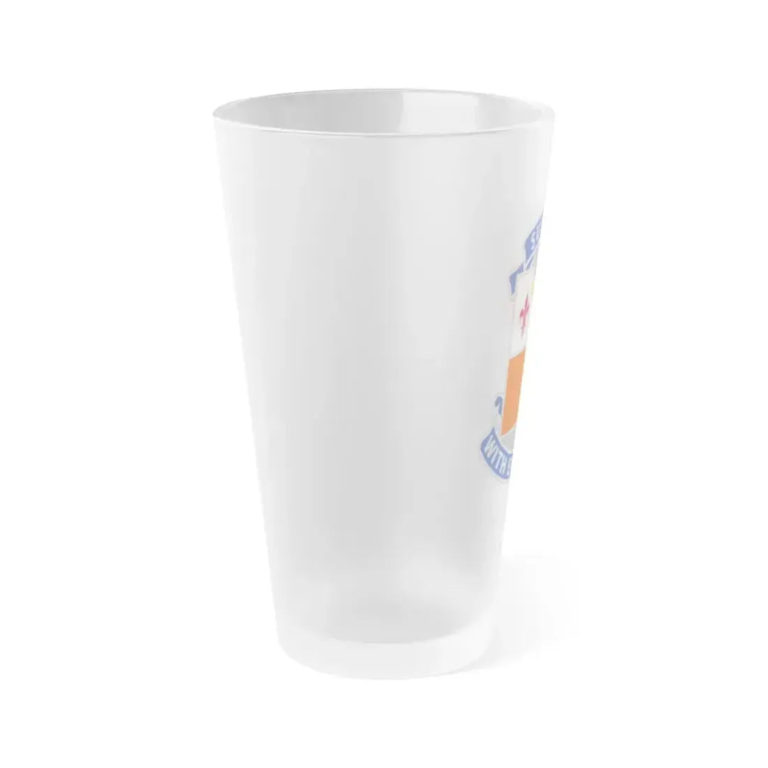 451 Sustainment Command 3 (U.S. Army) Frosted Pint Glass 16oz - Go Mug Yourself