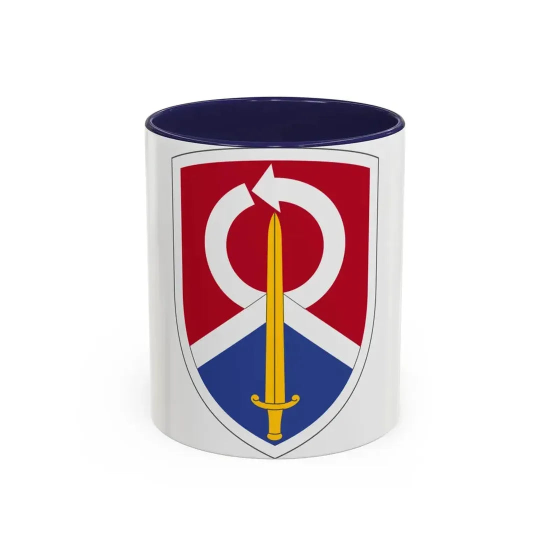 451 Sustainment Command (U.S. Army) Accent Coffee Mug 11oz Navy - Go Mug Yourself
