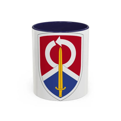 451 Sustainment Command (U.S. Army) Accent Coffee Mug 11oz Navy - Go Mug Yourself