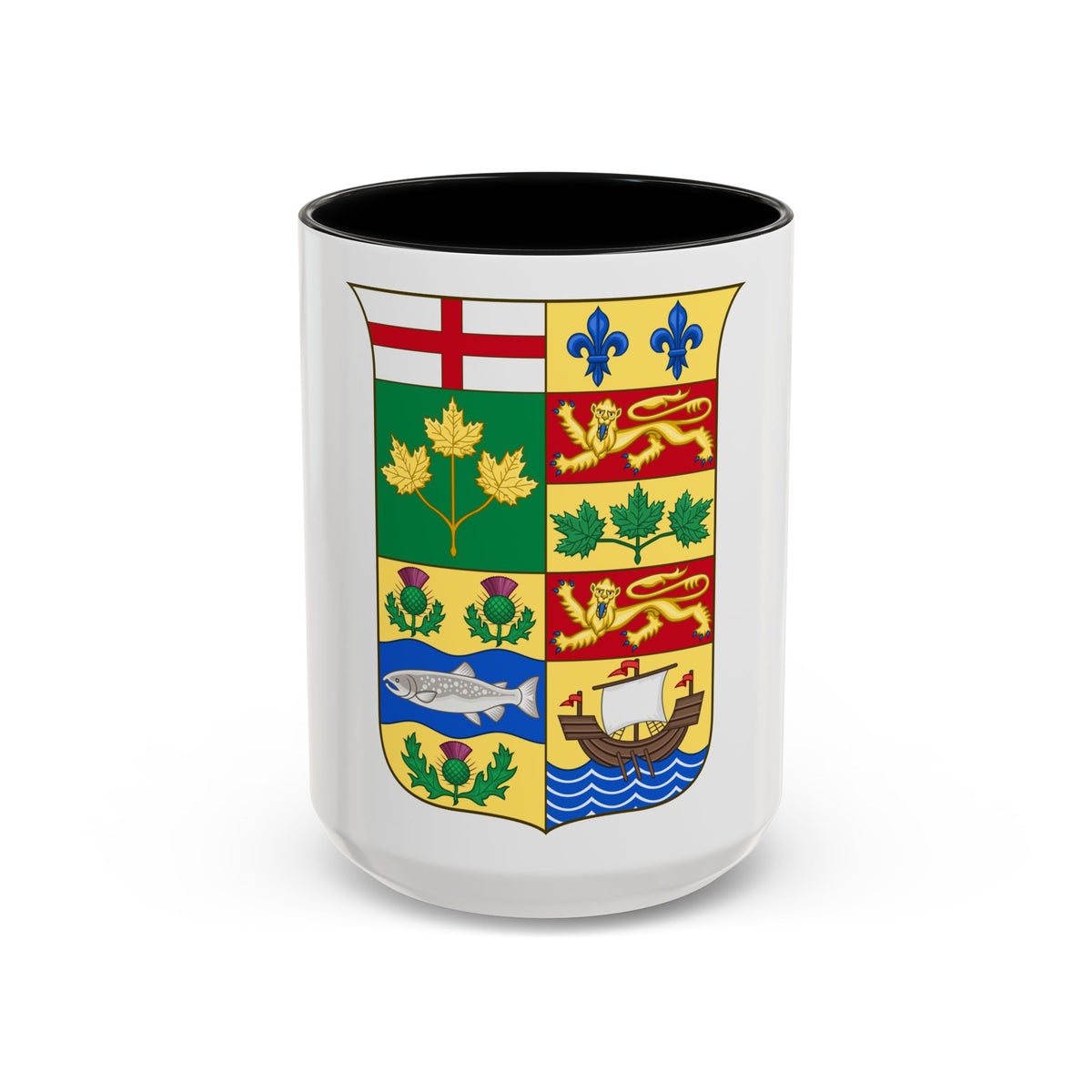 Arms of Canada 1868 - Accent Coffee Mug