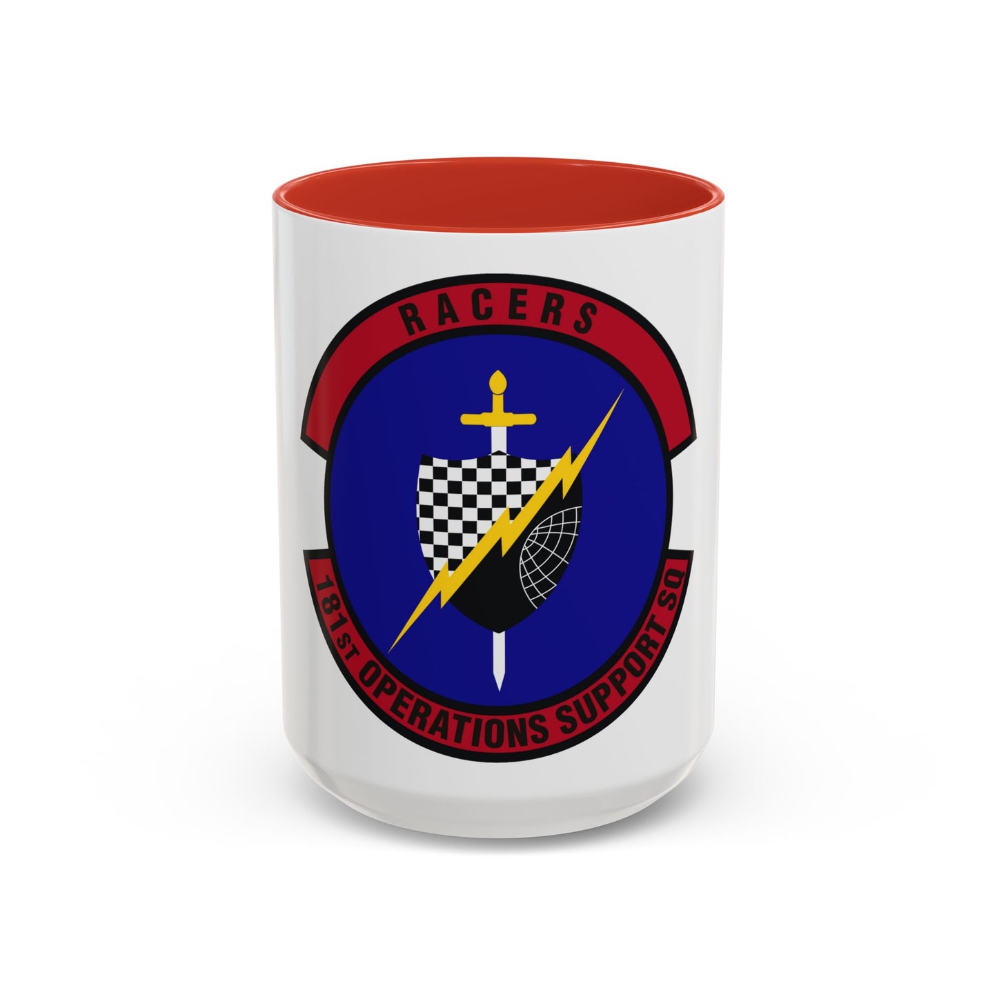 181st Operations Support Squadron (U.S. Air Force) Accent Coffee Mug