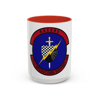 181st Operations Support Squadron (U.S. Air Force) Accent Coffee Mug
