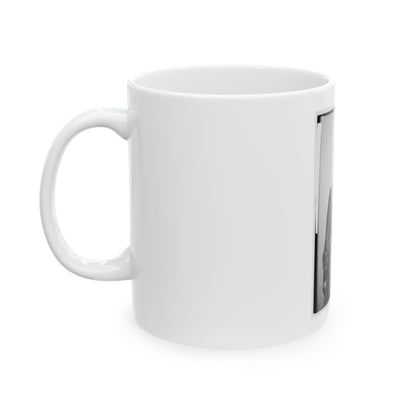 Portrait Of Maj. Gen. Thomas L. Crittenden, Officer Of The Federal Army (U.S. Civil War) White Coffee Mug