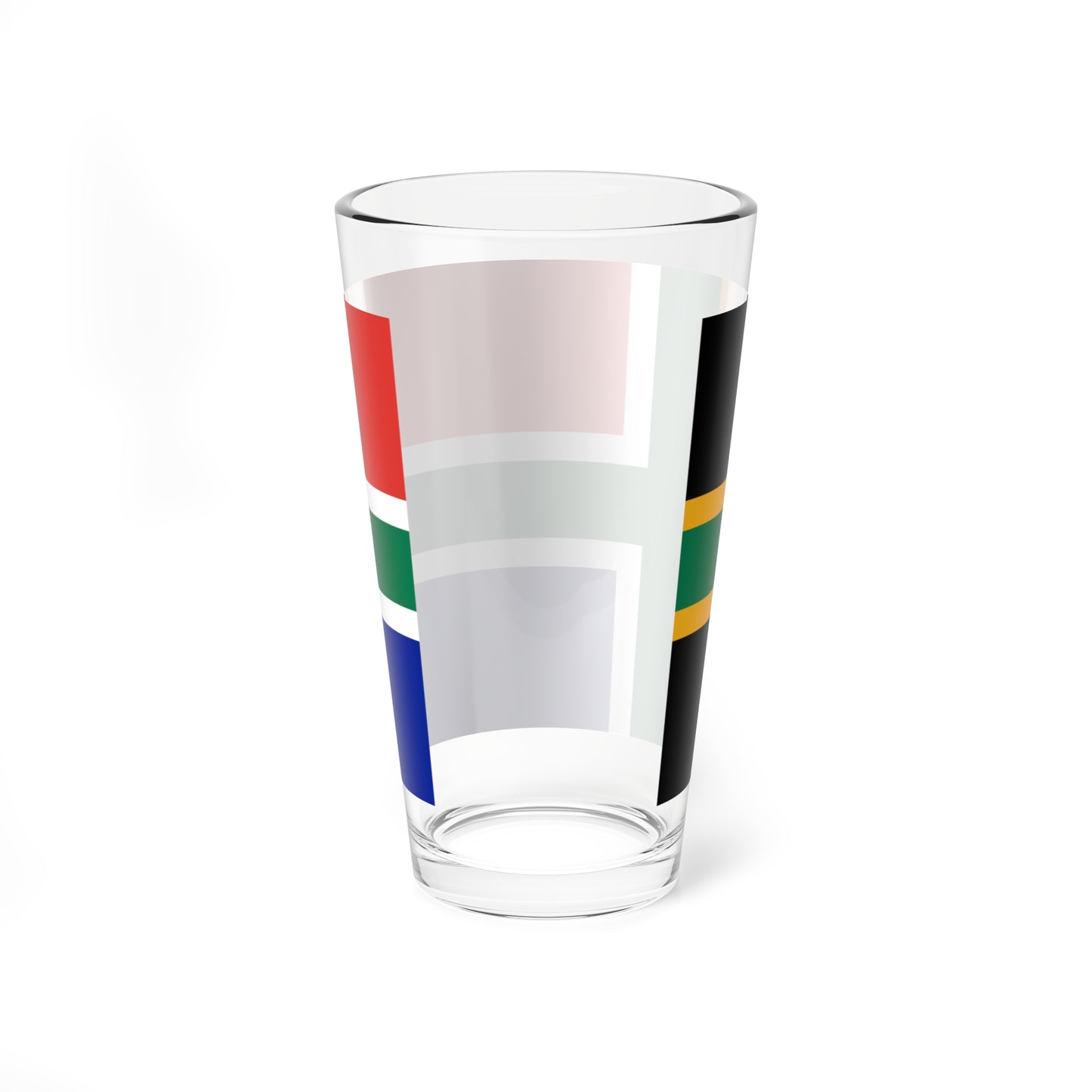 Nordic Cross flag of South Africa (South Africa) Pint Glass 16oz