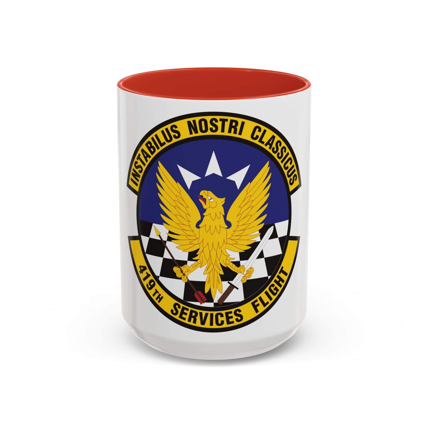 419th Services Flight (U.S. Air Force) Accent Coffee Mug