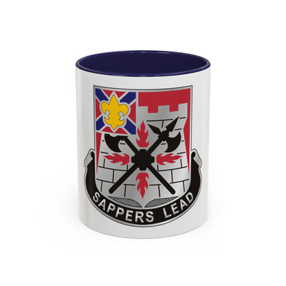 229 Engineer Battalion (U.S. Army) Accent Coffee Mug