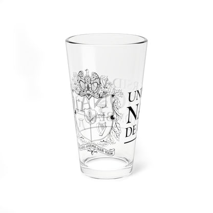 UNAL Logosimbolo (Colombia) (Coat of Arms) Pint Glass 16oz