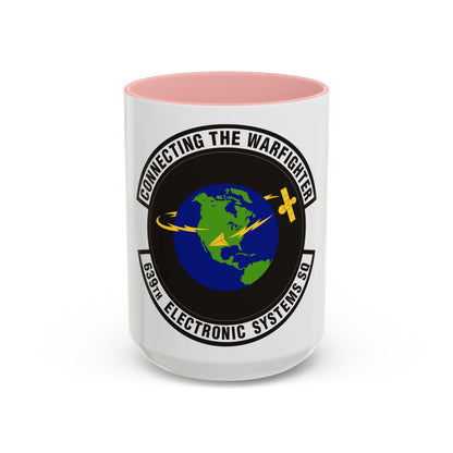 639th Electronic Systems Squadron (U.S. Air Force) Accent Coffee Mug