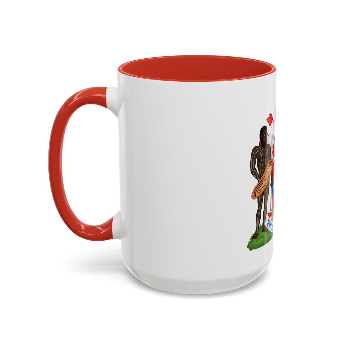 Coat of Arms Darwin Australia - Accent Coffee Mug