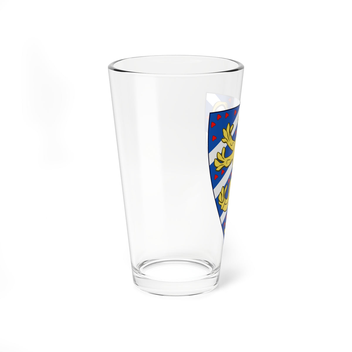 Royal coat of arms of Sweden 14th Century (Sweden) (Coat of Arms) Pint Glass 16oz
