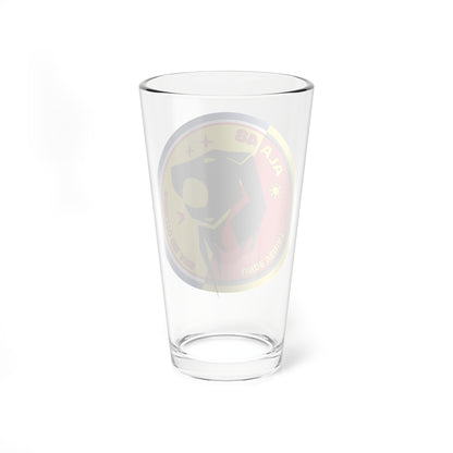 Emblema del Ala 48 del Ejército del Aire español (Spain) (Coat of Arms) Pint Glass 16oz