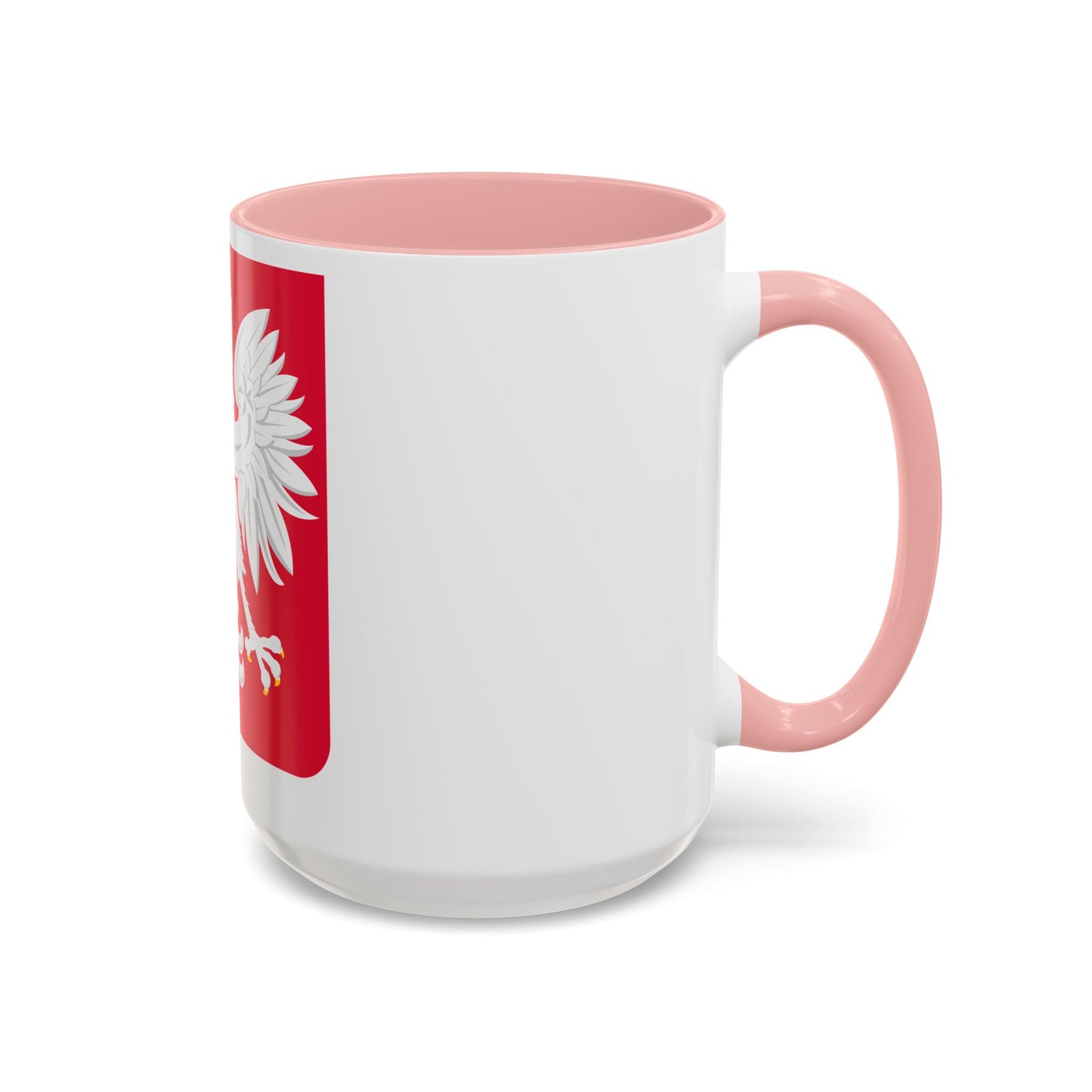 Coat of arms of Poland (1980-1990) - Accent Coffee Mug