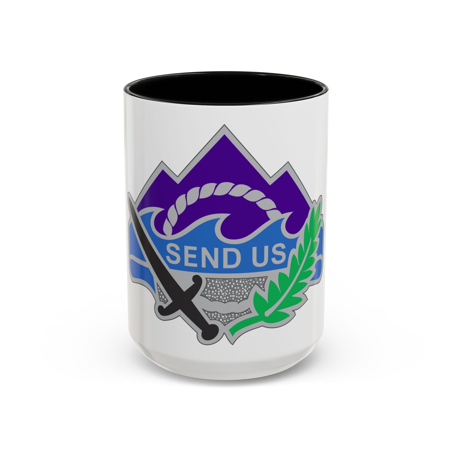350 Civil Affairs Command 2 (U.S. Army) Accent Coffee Mug