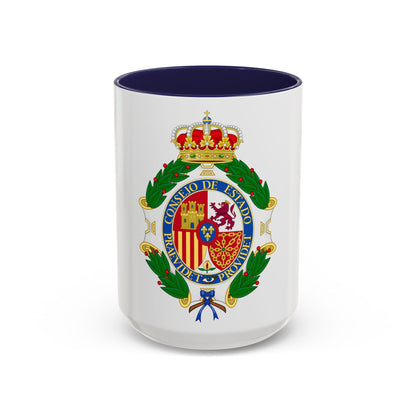 Coat of Arms of the Spanish Council of State - Accent Coffee Mug