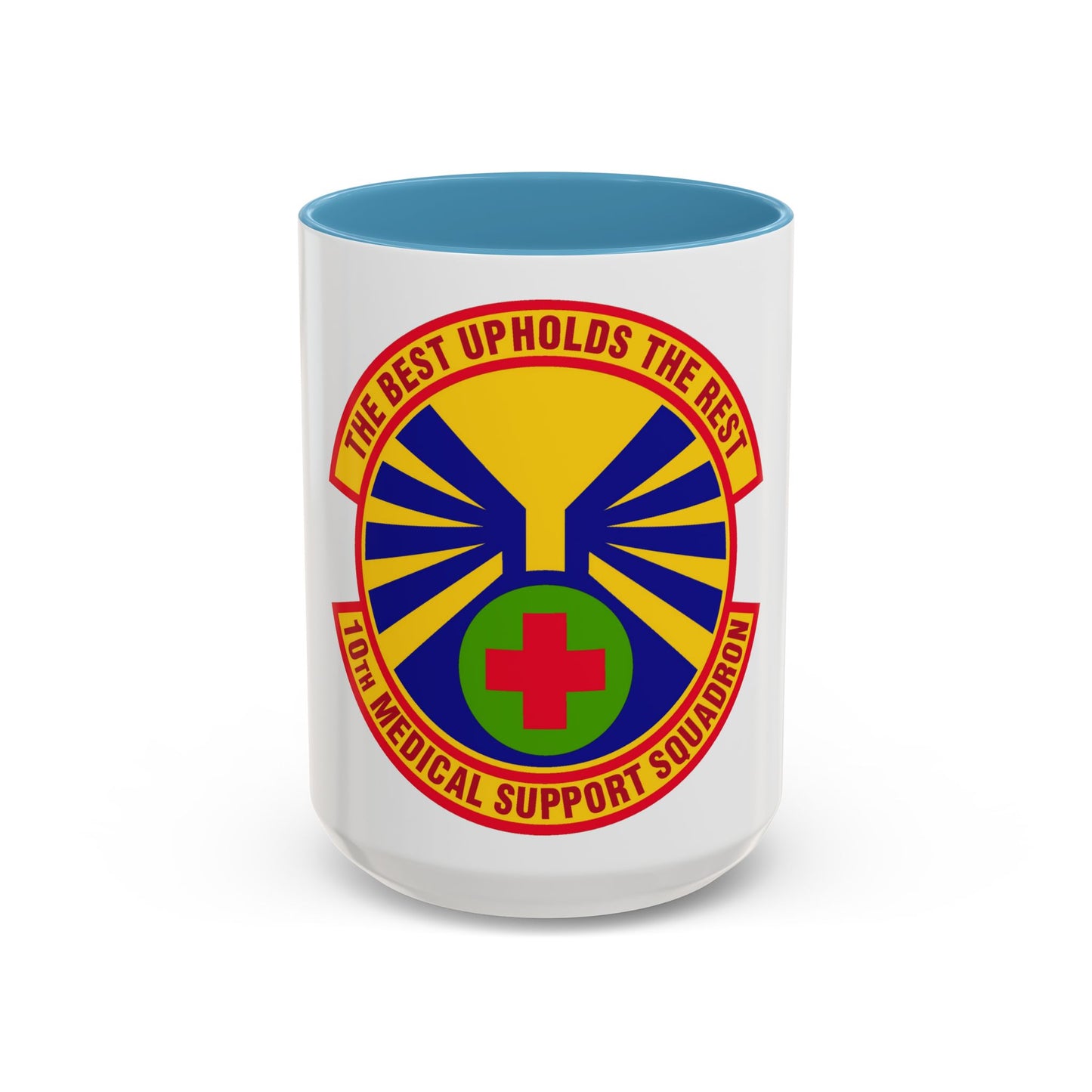 10th Medical Support Squadron (U.S. Air Force) Accent Coffee Mug