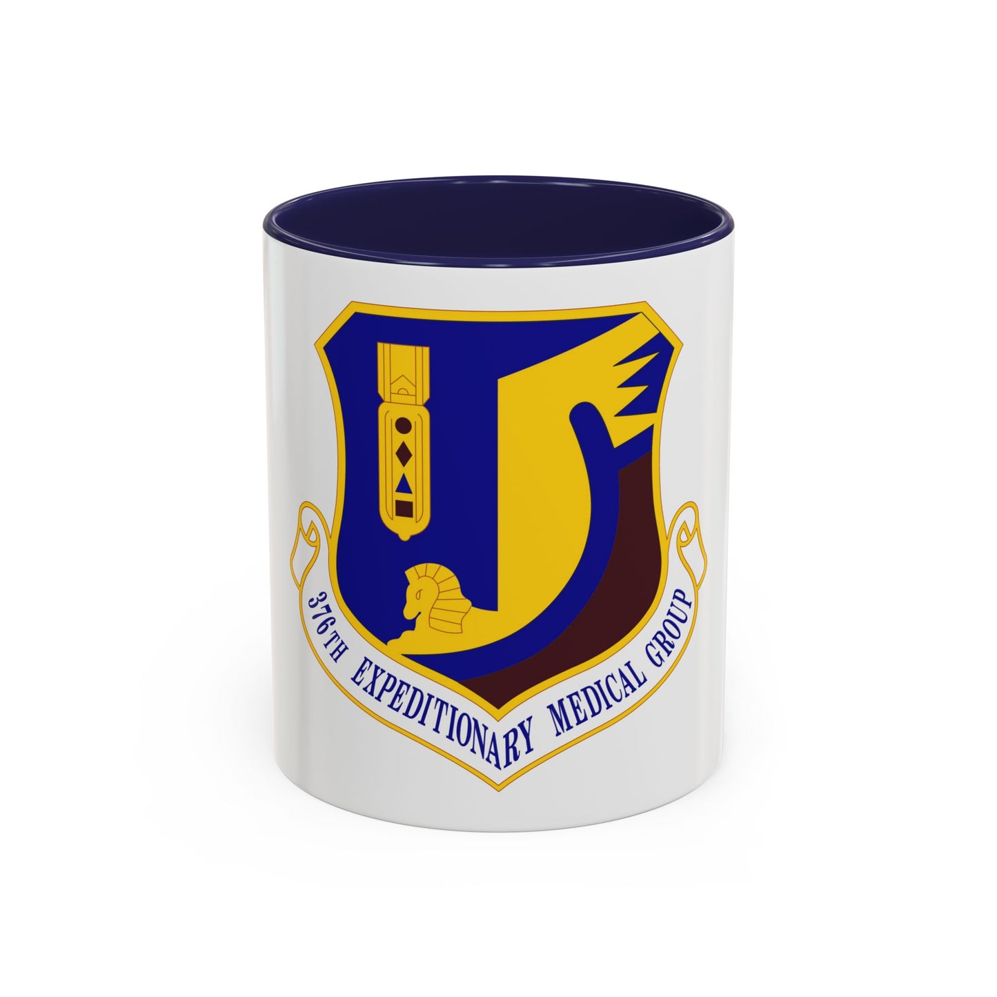 376th Expeditionary Medical Group (U.S. Air Force) Accent Coffee Mug