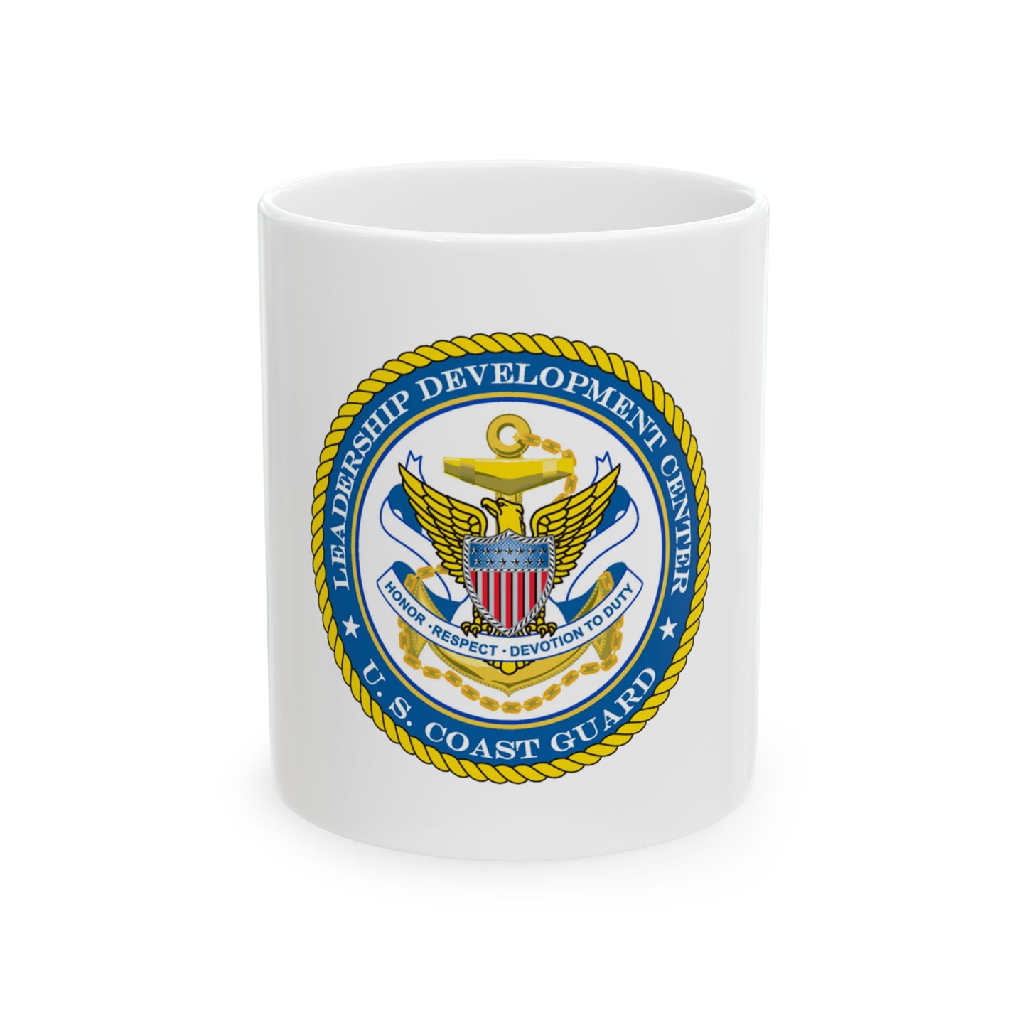 USCG LDC (U.S. Coast Guard) White Coffee Mug