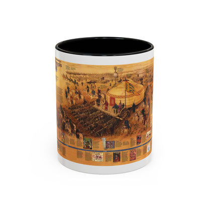 Mongols, The (1996) (Map) Accent Coffee Mug