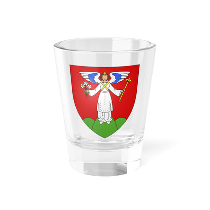 CoA Engelberg Abbey Switzerland (Switzerland) (Coat of Arms) Shot Glass 1.5oz