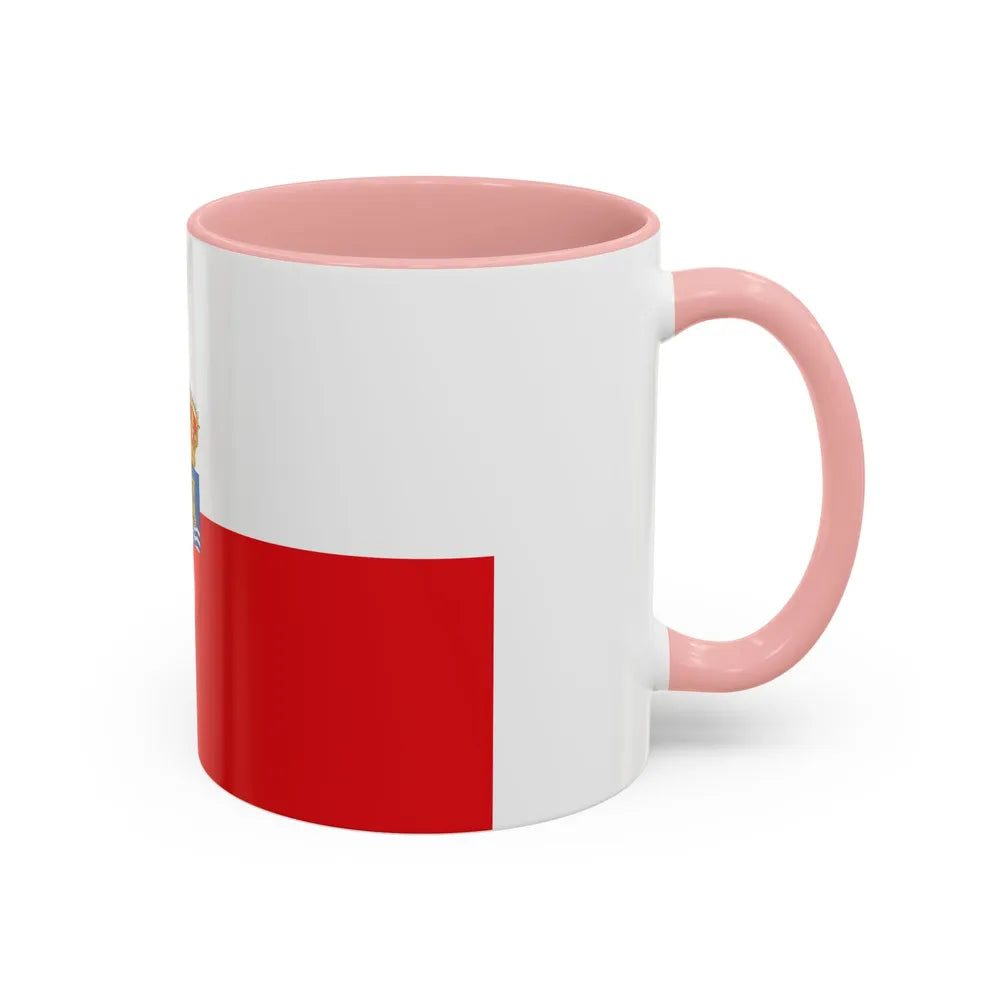 Flag of Cantabria Spain - Accent Coffee Mug-Go Mug Yourself