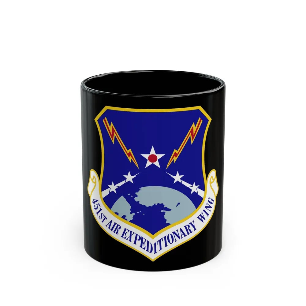 451st Air Expeditionary Wing (U.S. Air Force) Black Coffee Mug-11oz-Go Mug Yourself