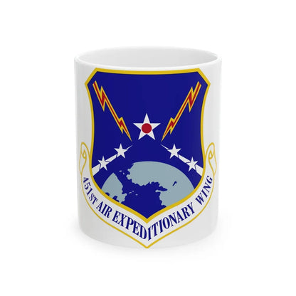 451st Air Expeditionary Wing (U.S. Air Force) White Coffee Mug-11oz-Go Mug Yourself