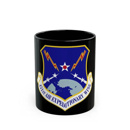 451st Air Expeditionary Wing (U.S. Air Force) Black Coffee Mug 11oz - Go Mug Yourself